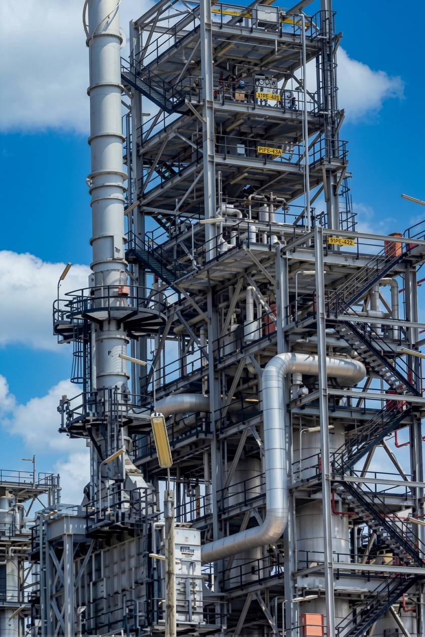 Industria de oleo e gas